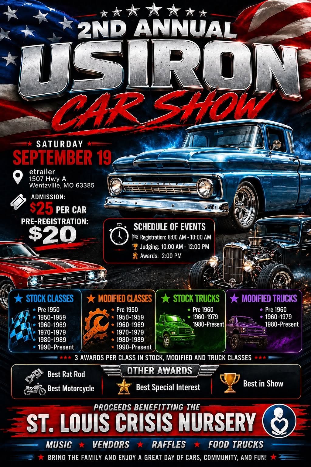 2ND ANNUAL US IRON CAR SHOW