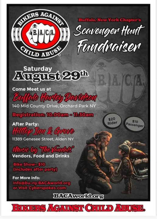 BACA Buffalo New York Chapter Scavenger Hunt Fundraiser