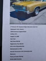 4th Annual J.W. Sheppard Memorial Auto Fest