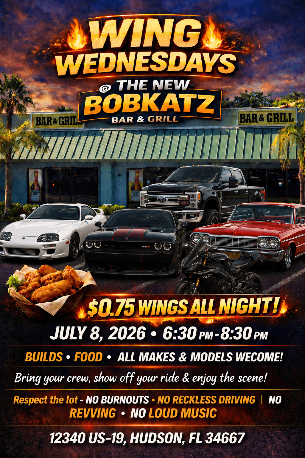 Wing Wednesday Car Meet