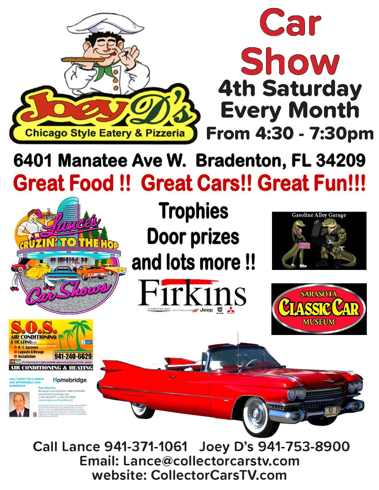 Lance’s Joey D’s Pizza Car Show