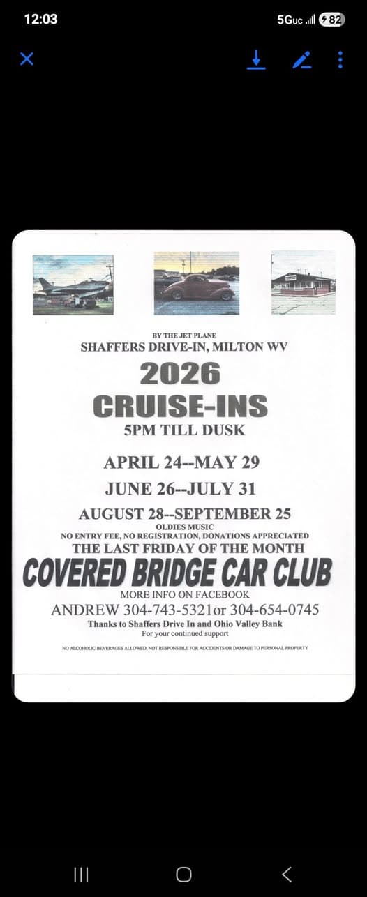 Shaffers Drive-In Cruise-In