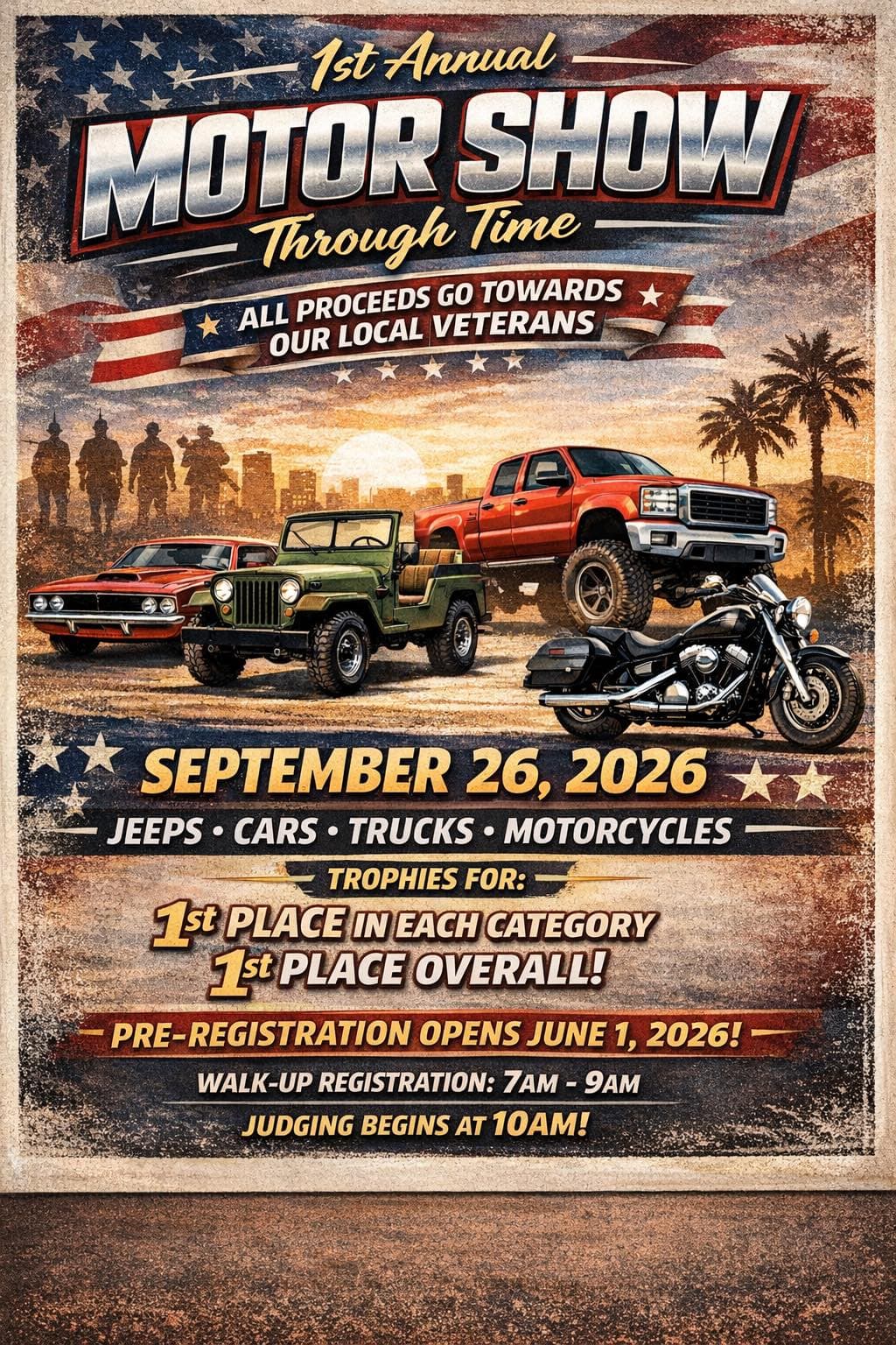 1st Annual Motor Show Through Time