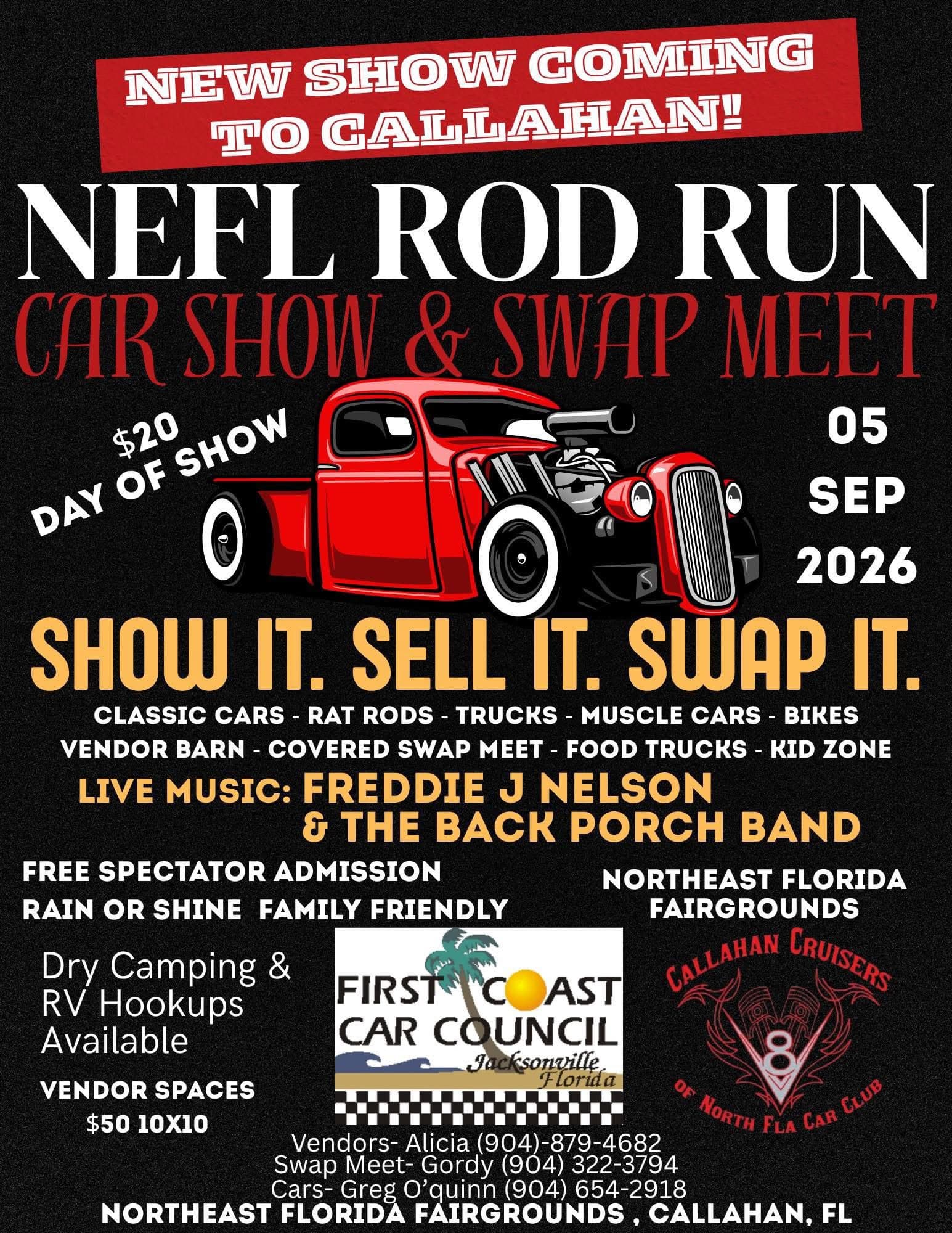 NEFL ROD RUN & TRUCK SHOW