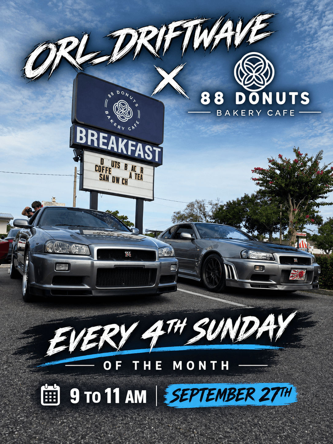 ORL_DRIFTWAVE Cars & Coffee