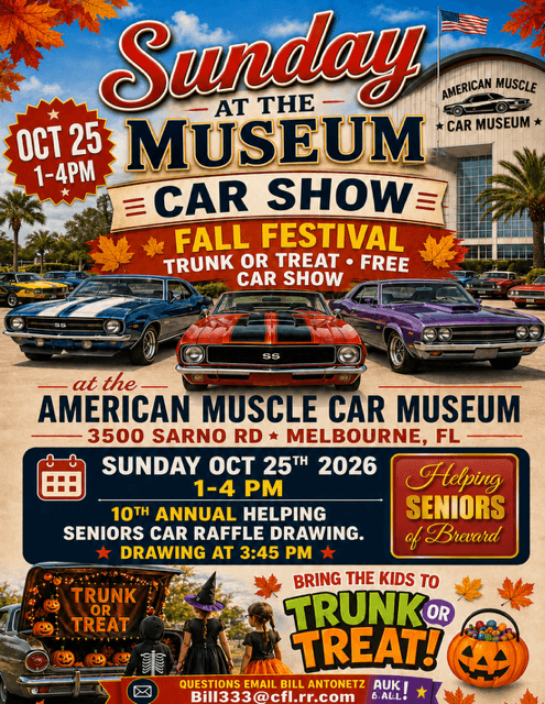 Sunday at the Museum Car Show & Fall Festival