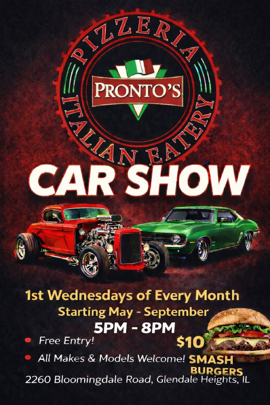 Pronto's Pizzeria Car Show