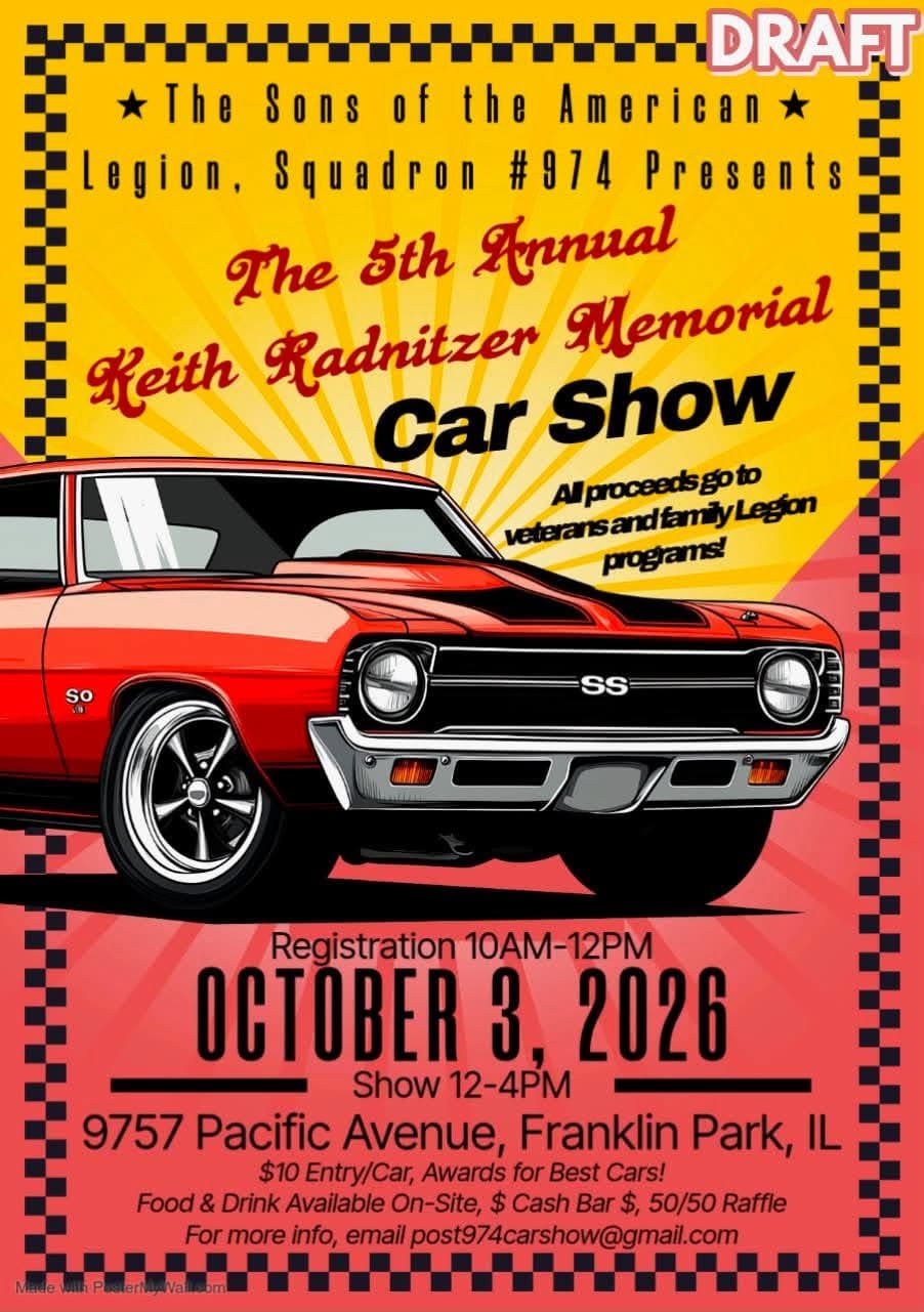 5th Annual Keith Radnitzer Memorial Car Show