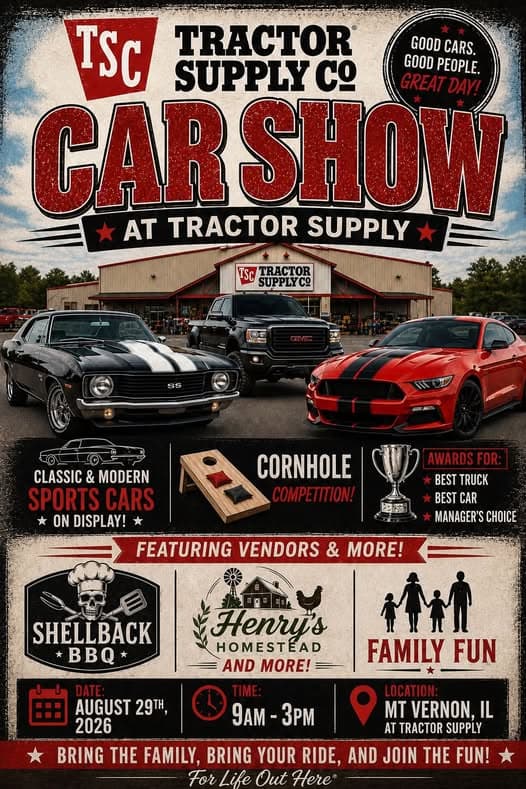 Tractor Supply Co Car Show