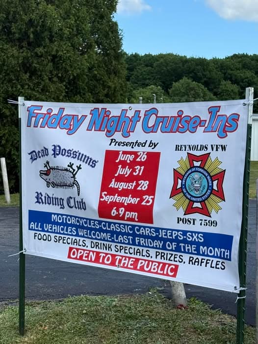 Reynolds VFW Post 7599 Friday Night Cruise-Ins