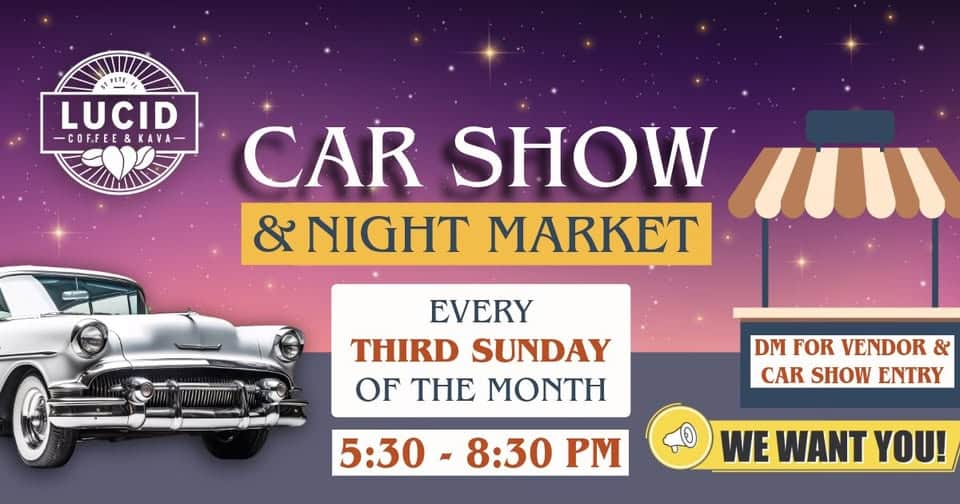Lucid Car Show & Market Night