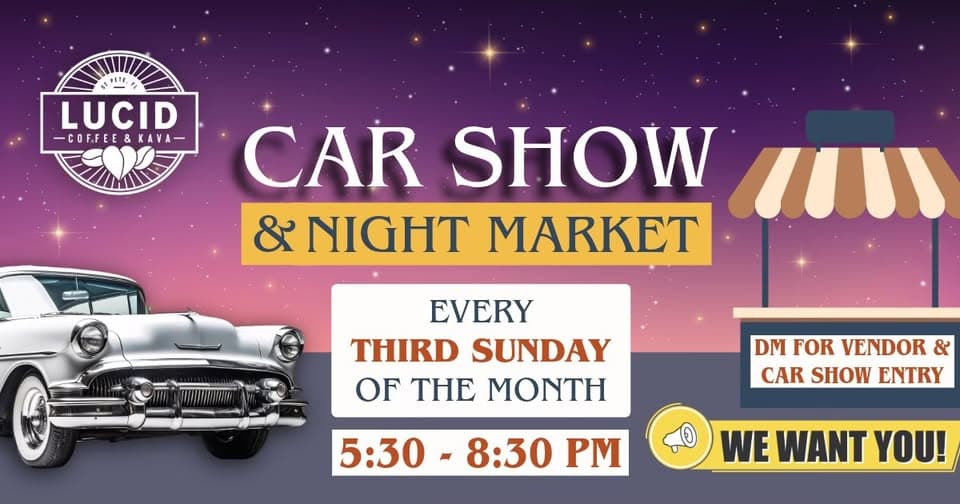 Lucid Car Show & Market Night