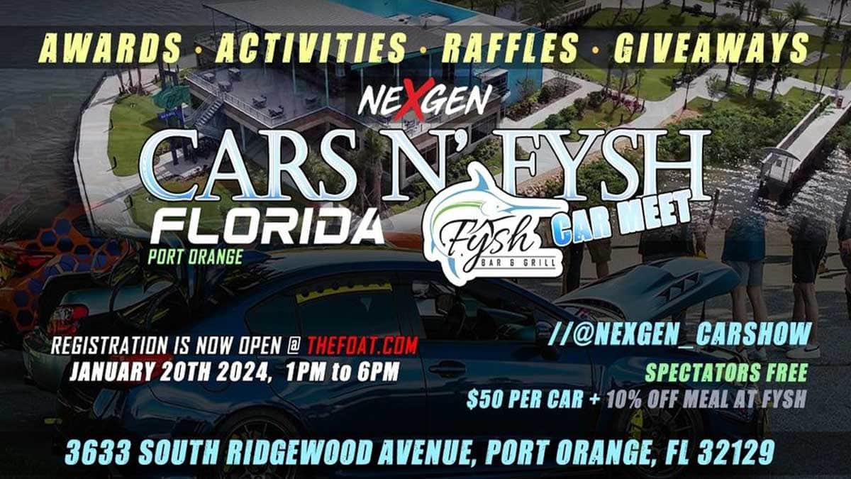 Nexgen Cars N Fysh Car Meet (Florida)