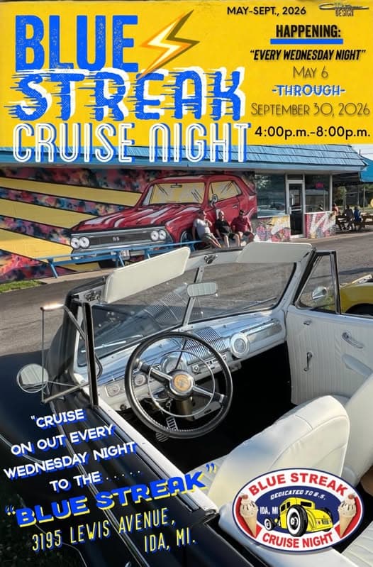 Blue Streak Cruise Night