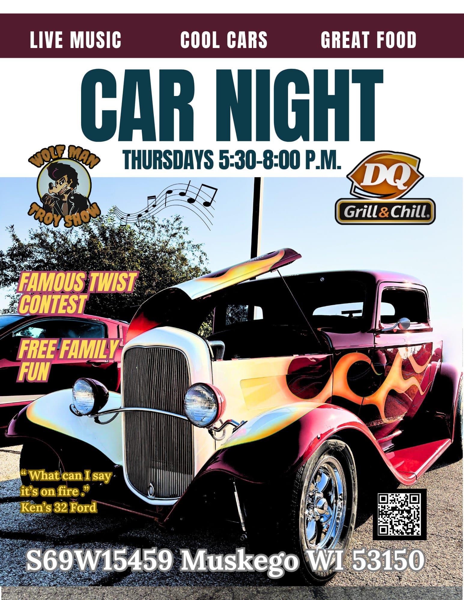 DQ Grill & Chill Car Night