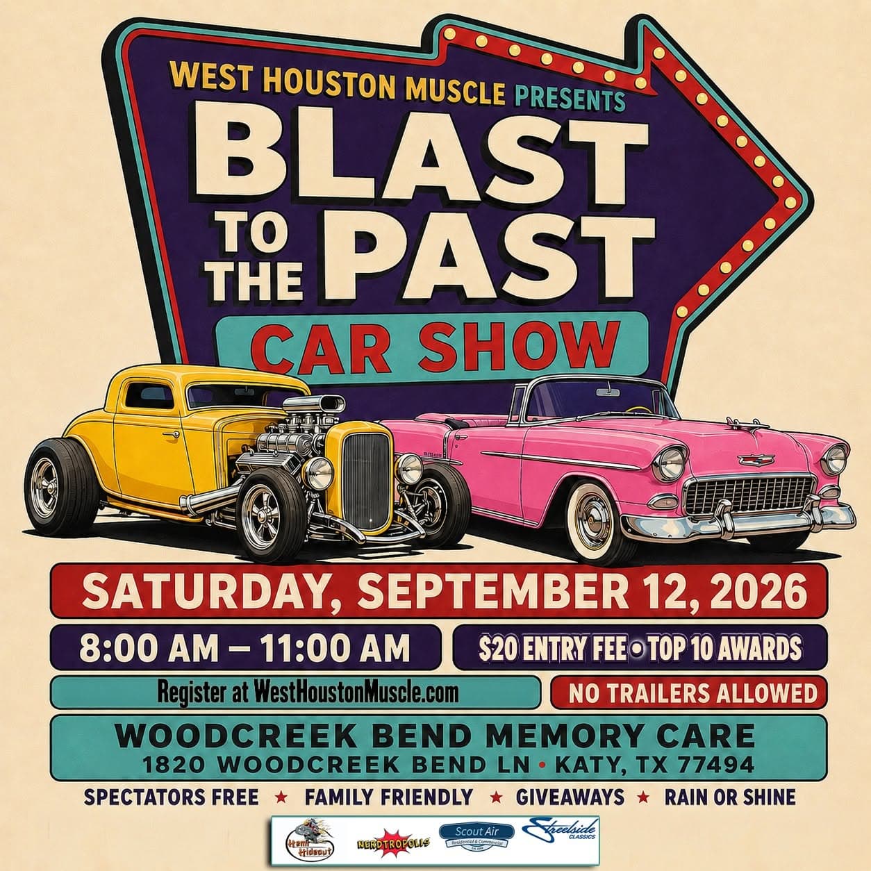 BLAST TO THE PAST CAR SHOW