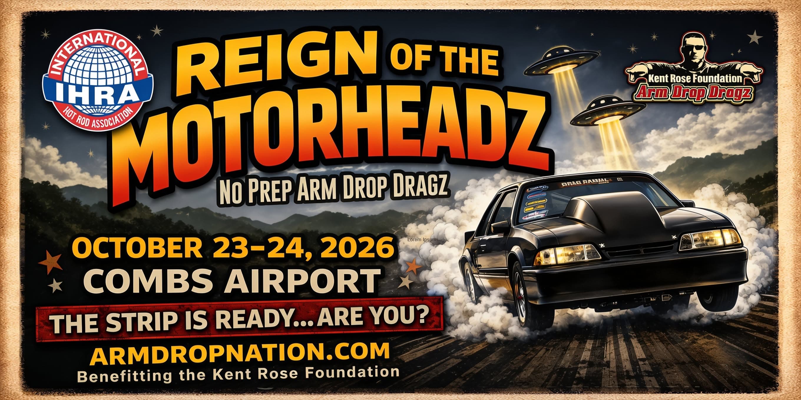 REIGN OF THE MOTORHEADZ No Prep Arm Drop Dragz