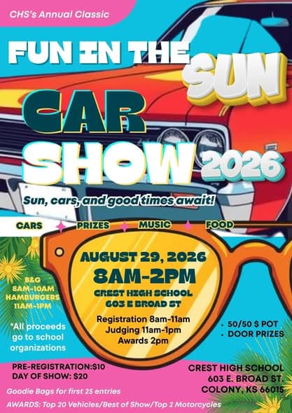 CHS’s Annual Classic Fun IN The Sun Car Show 2026
