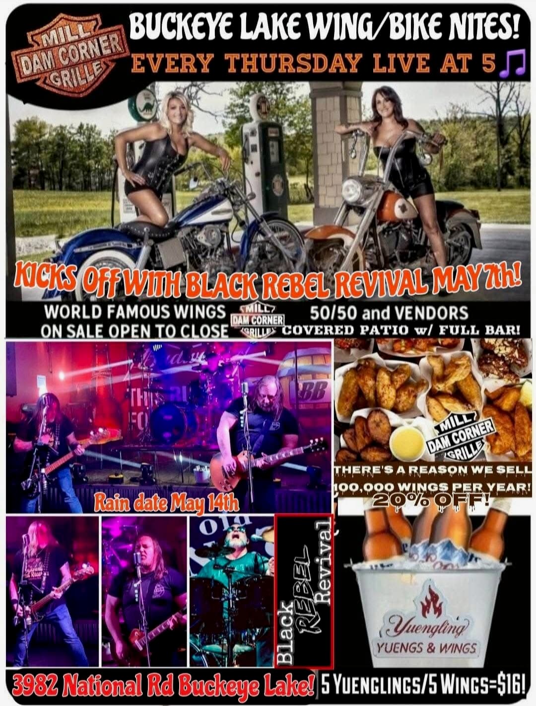 Buckeye Lake Wing Bike Nites