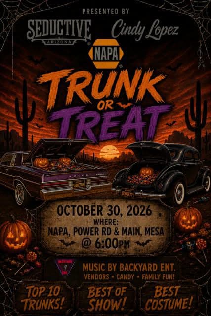 Trunk or Treat presented by Seductive CC and Cindy Lopez