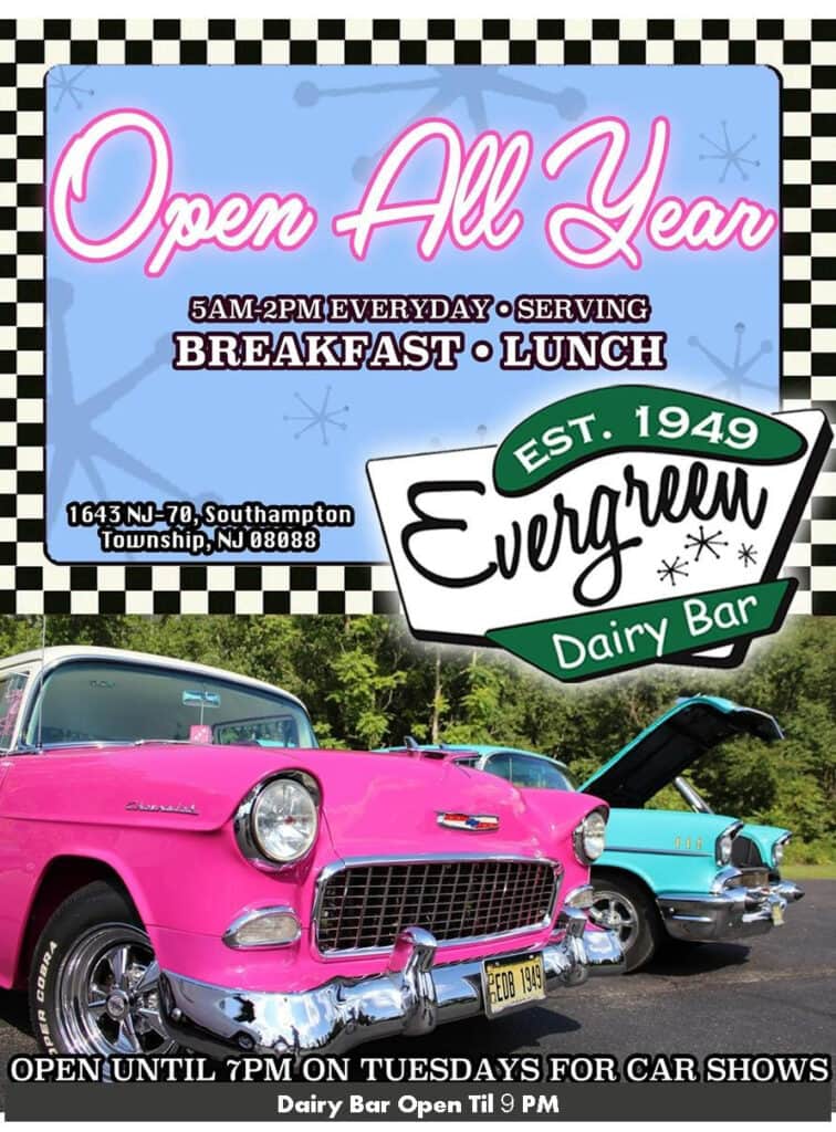 Evergreen Dairy Bar Car Show