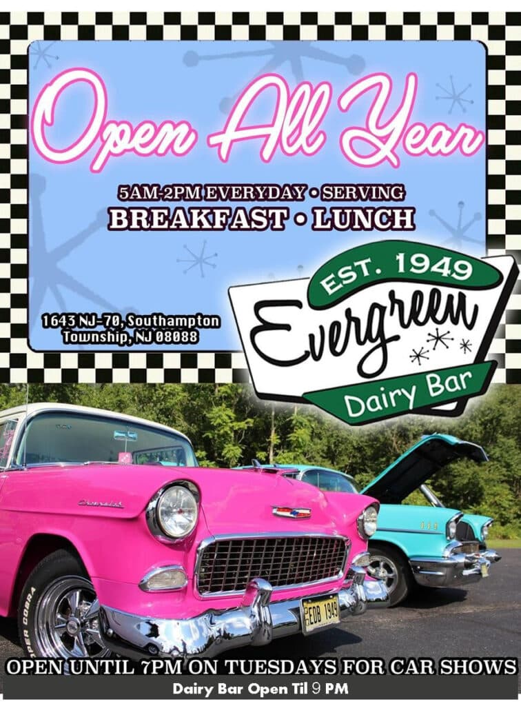 Evergreen Dairy Bar Car Show