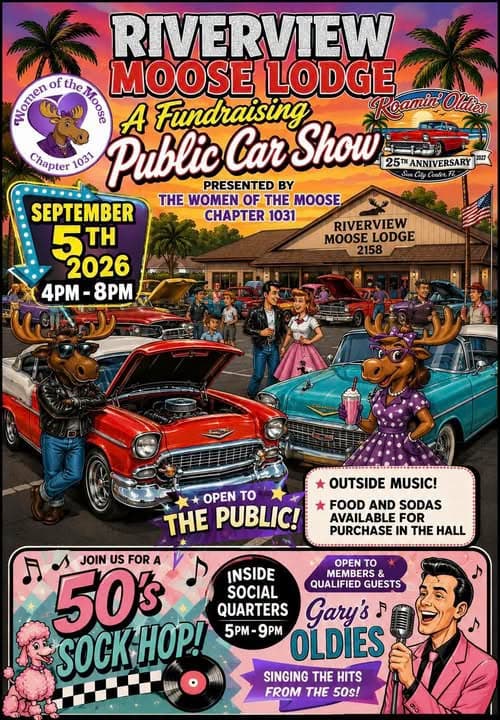 Women of the Moose Chapter 1031 Car Show