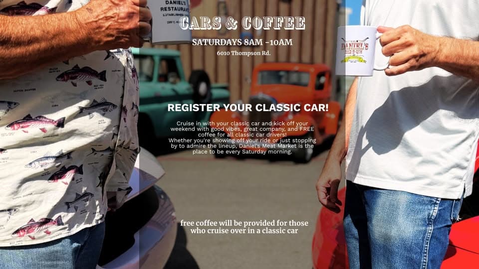 Daniel’s Meat Market Cars & Coffee
