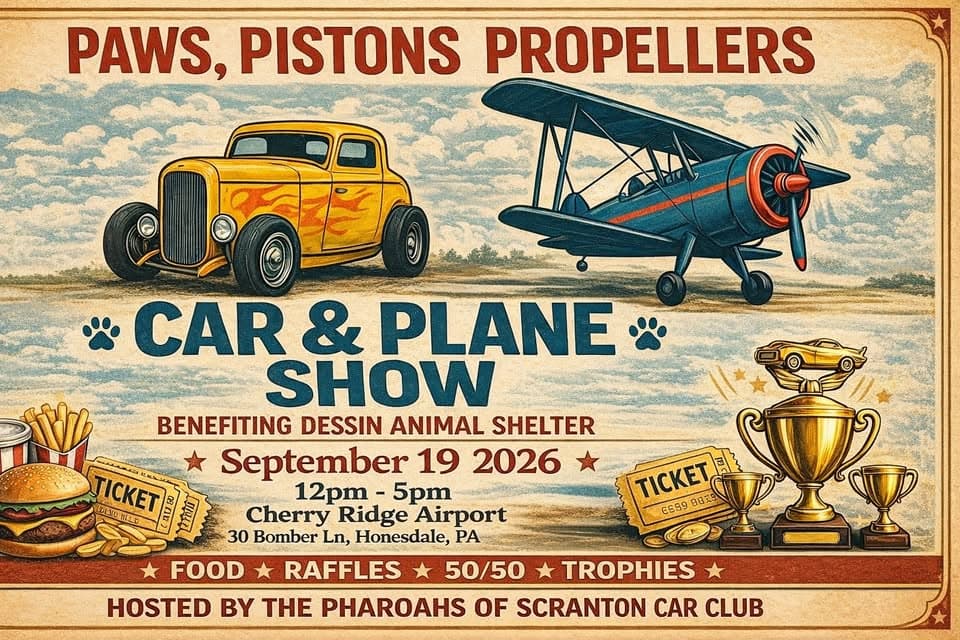 Piston paws & Propellers Car and Plane Show!