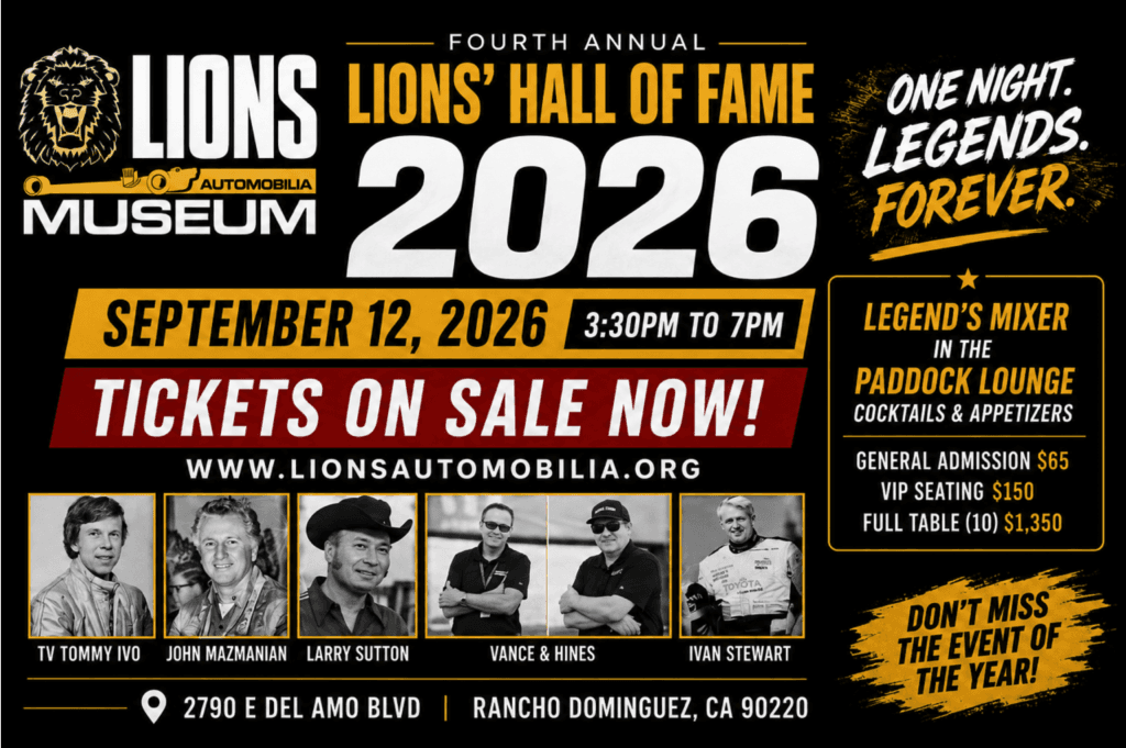 Lions’ Hall Of Fame 2026