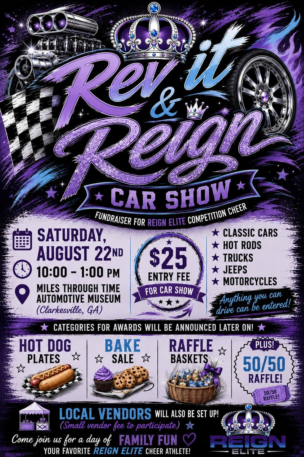 Rev It & Reign Car Show