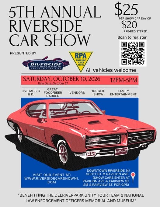 5th Annual Riverside Car Show