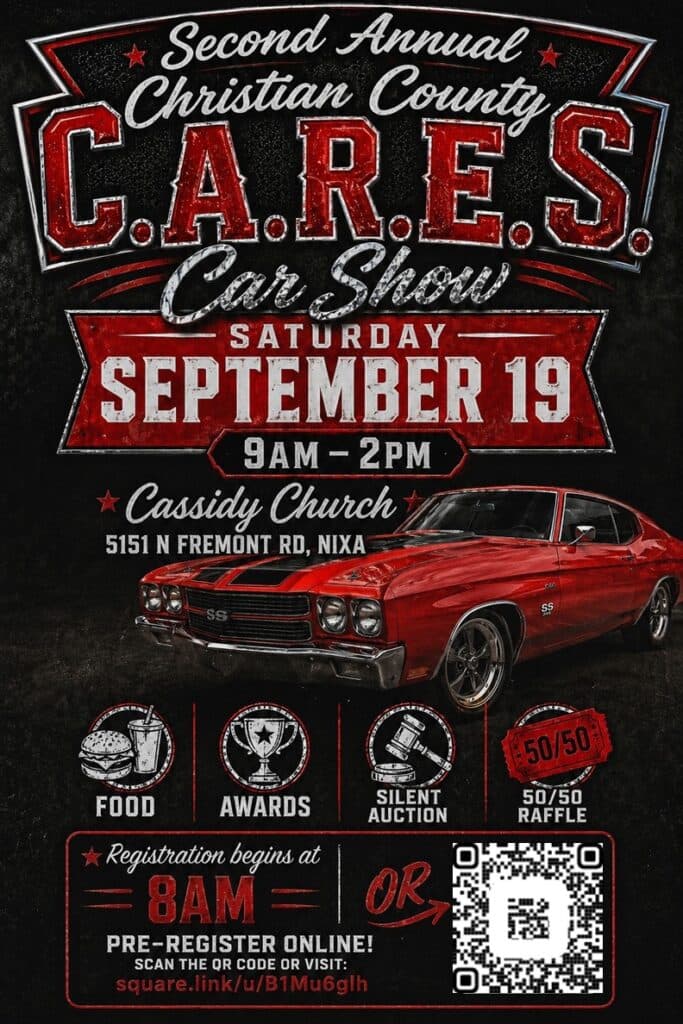 Second Annual Christian County C.A.R.E.S. Car Show