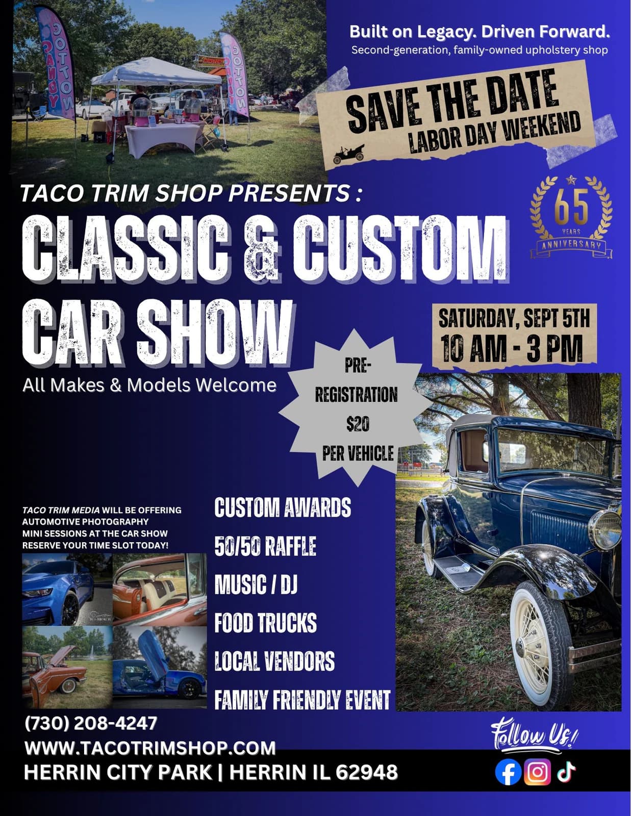 Taco Trim Shop Classic & Custom Car Show