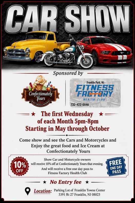 Confectionately Yours Car Show
