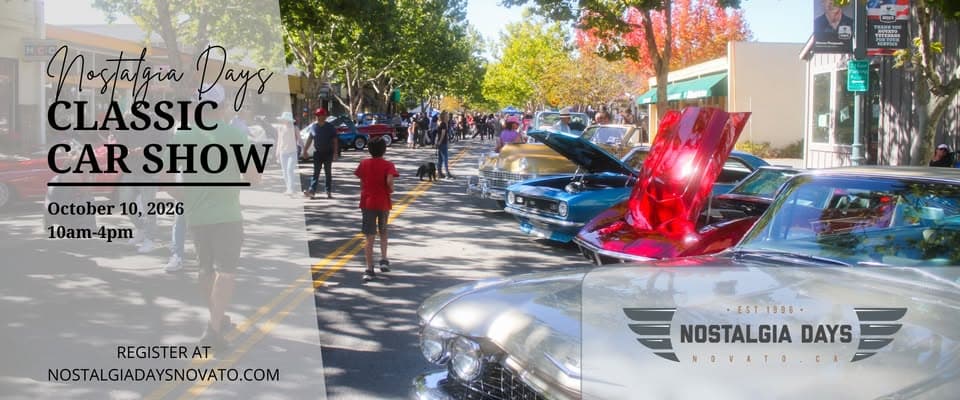 30th Annual Nostalgia Days Novato Classic Car Show