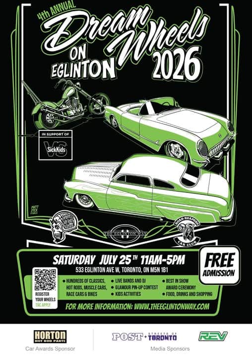 11th Annual Dream Wheels On Eglinton
