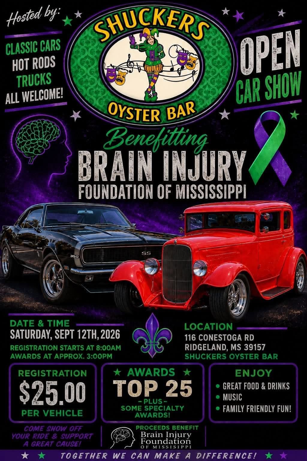 Shuckers Oyster Bar Open Car Show
