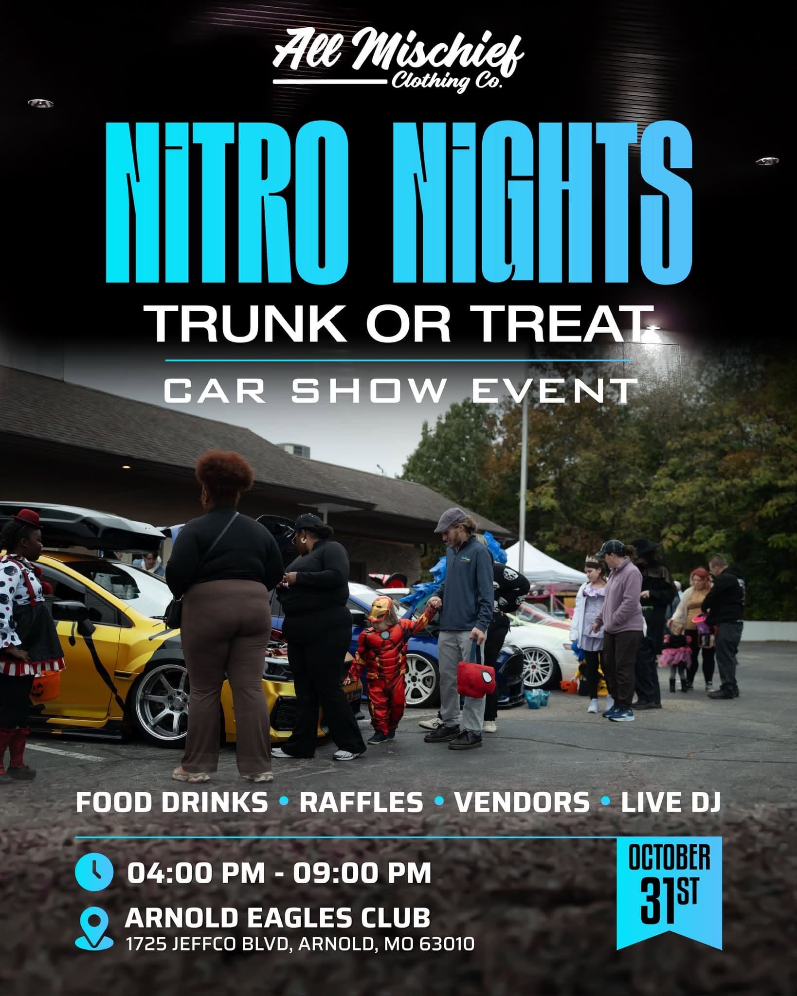 Nitro Nights Trunk or Treat Car Show