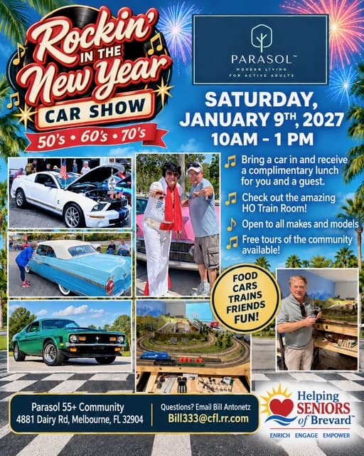 Rockin’ the New Year Car Show