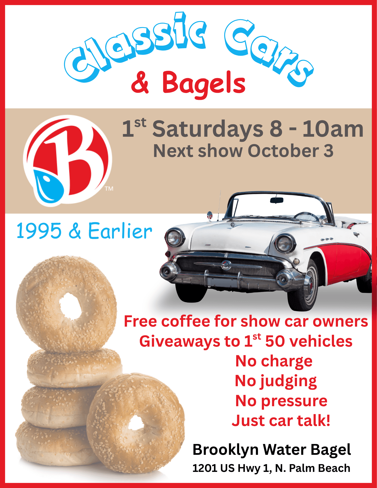 Classic Cars & Bagels