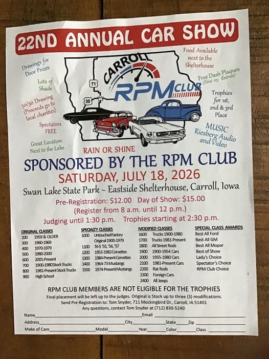 22nd Annual Car Show