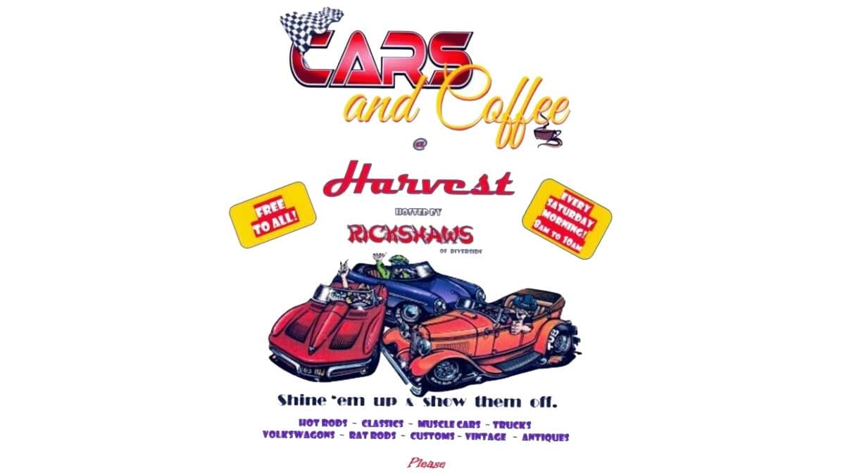 Cars and Coffee at Harvest Church
