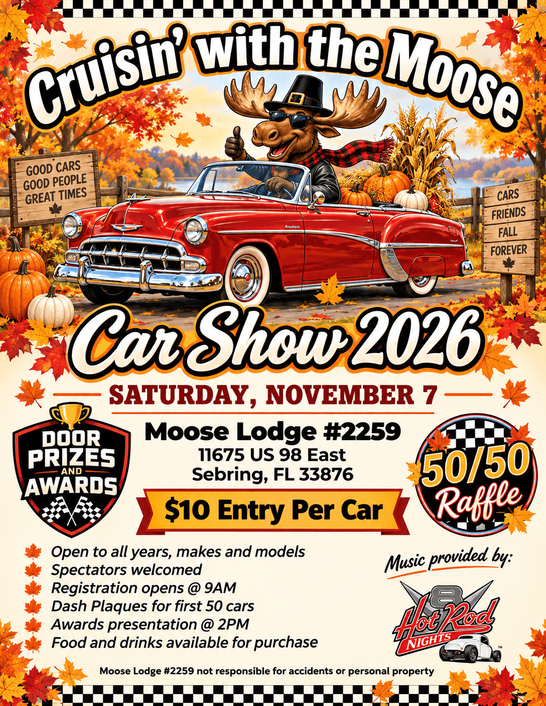 Cruisin’ with the Moose Car Show
