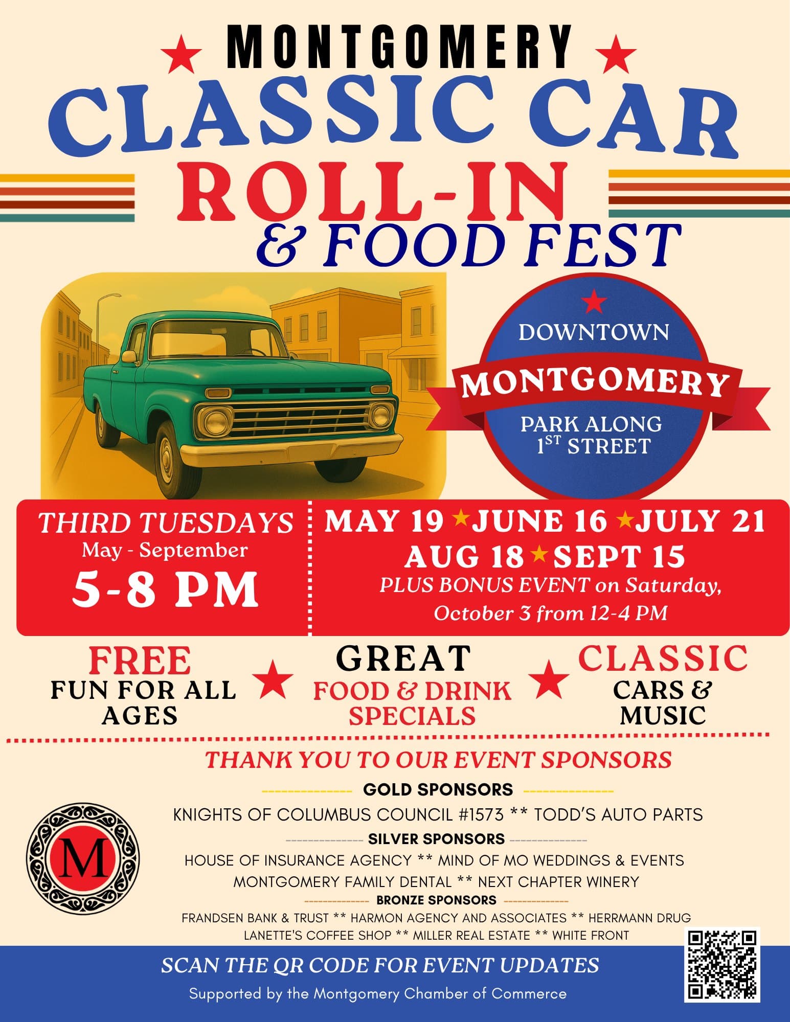 Montgomery Classic Car Roll-In