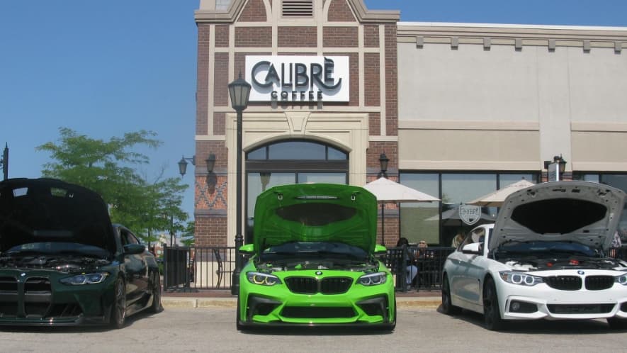 2026 Bimmers & Beans at the Arboretum #3 (the old Calibre Coffee site)