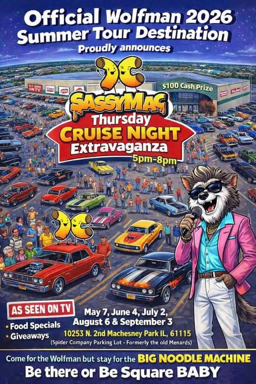 Sassymac Thursday Cruise Night Extravaganza