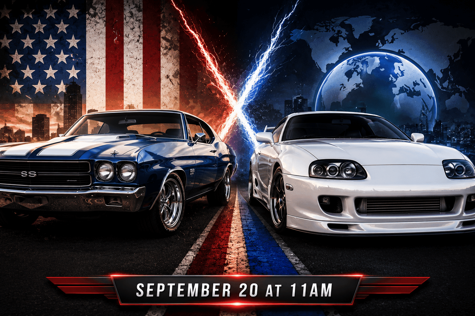 American Made vs Imports Car Meet