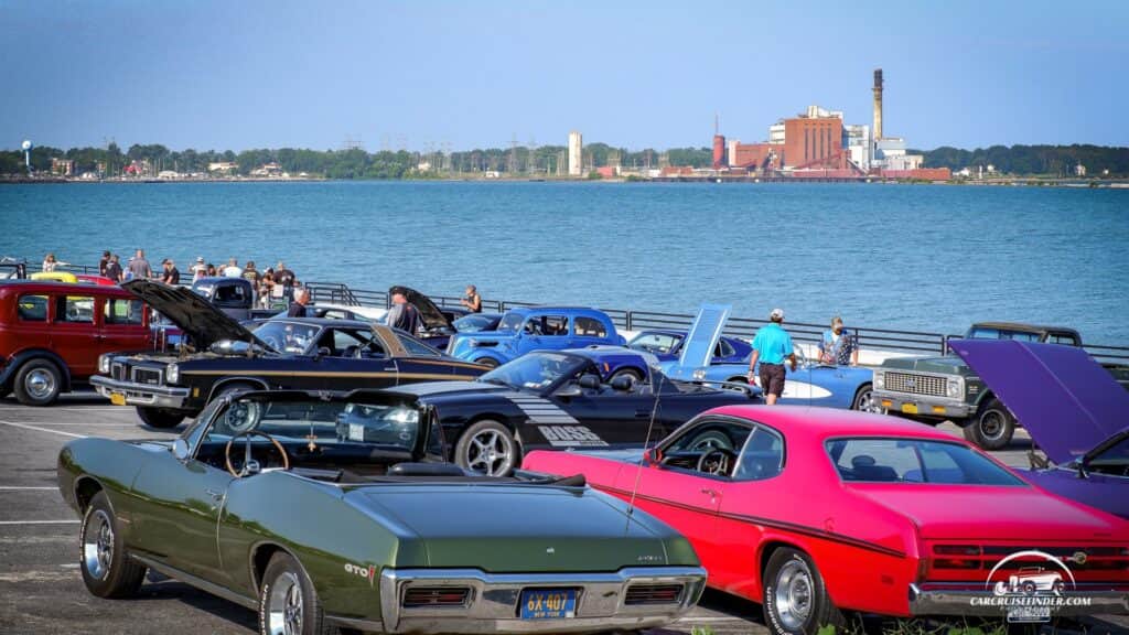 Cars & Coffee at the Rails