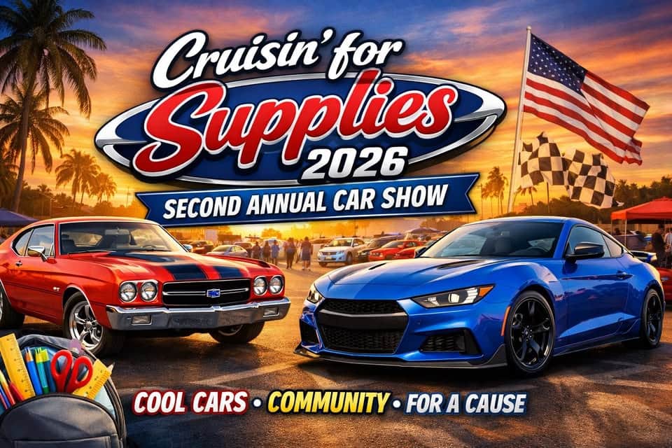 Cruisin’ for Supplies 2026 | Second Annual Car Show